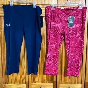 Under Armour Capri Leggings YXL